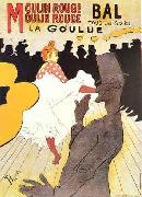  Henri  Toulouse-Lautrec, Moulin Rouge